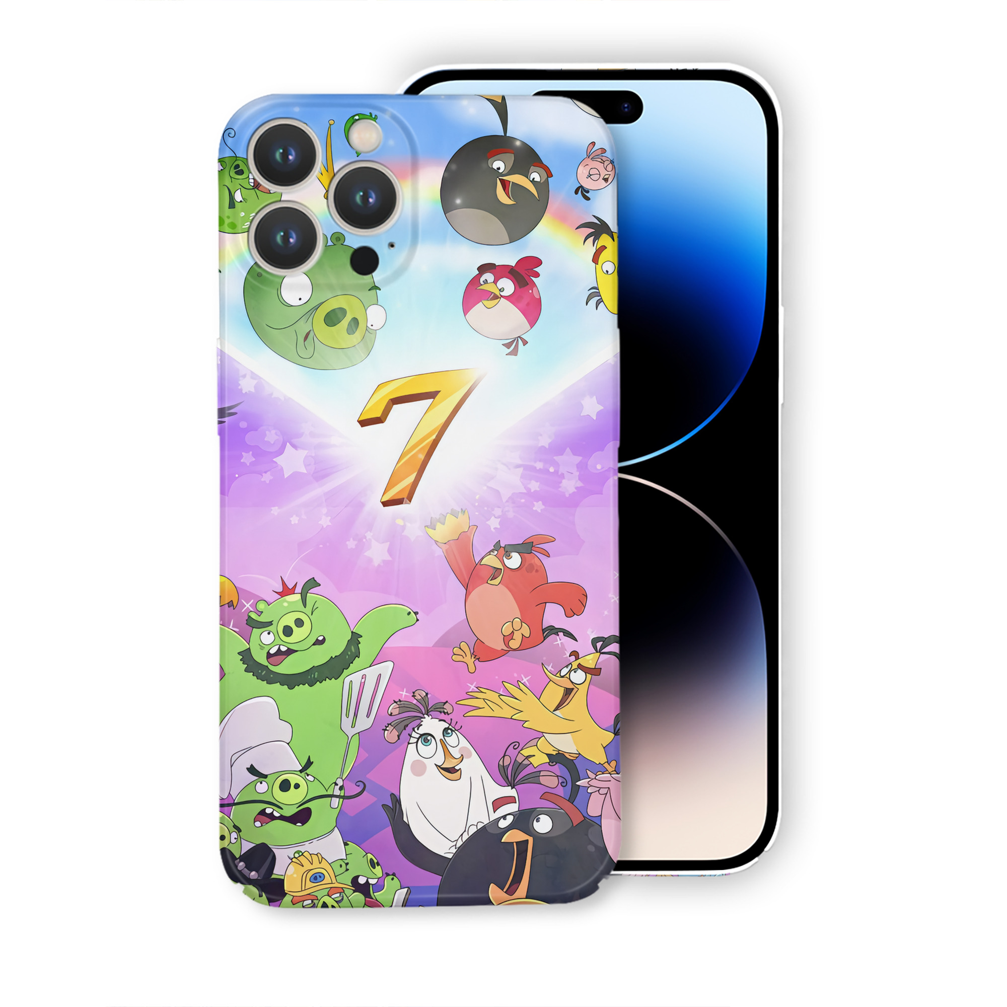 （画像用） Angry Birds アングリーバード 【iPhone 14シリーズ対応】ハードケース